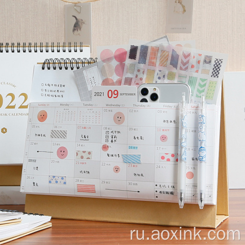 Настольный Memo 2022 Custom Table Diy Adent Calendar